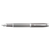 Parker IM Ritual Fountain Pen - Grey Chrome Trim